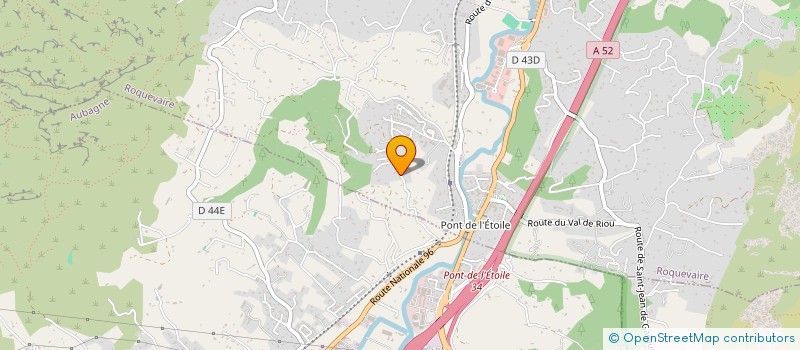 localisation de l'entreprise MADAME CLARA VERNASSA  ROQUEVAIRE