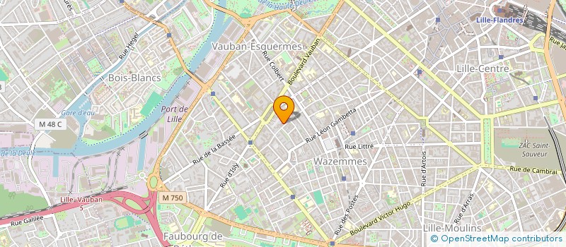 localisation de l'entreprise MADAME CLARA VERWAERDE  LILLE