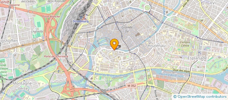 localisation de l'entreprise MADAME CLARA WEISS  STRASBOURG