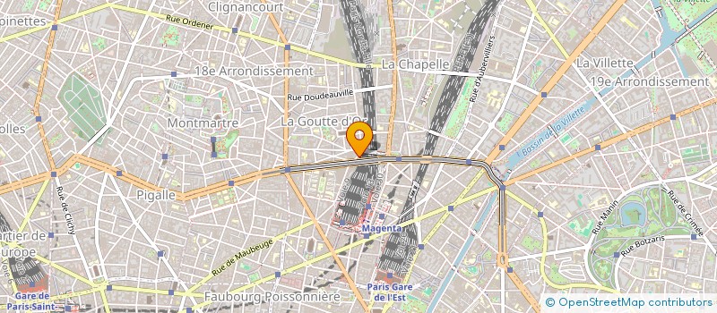 localisation de l'entreprise MADAME CLARA WOOG  PARIS