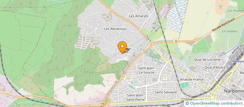 localisation de l'entreprise MADAME CLARA ZAGROUN  BELLAC