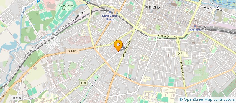 localisation de l'entreprise MADAME CLARA ZENOBEL  AMIENS