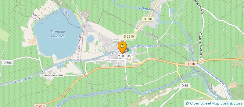 localisation de l'entreprise MADAME CLARE GAUNT  HOMPS