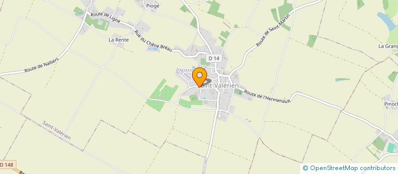 localisation de l'entreprise MADAME CLARE GLOVER à SAINT-VALERIEN