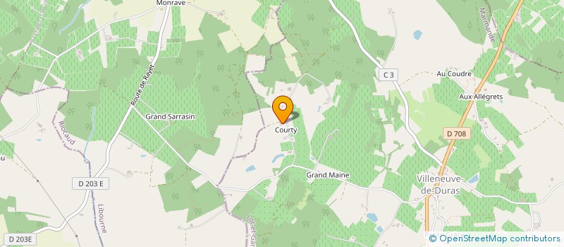 localisation de l'entreprise MADAME CLARE NEWTON  VILLENEUVE-DE-DURAS