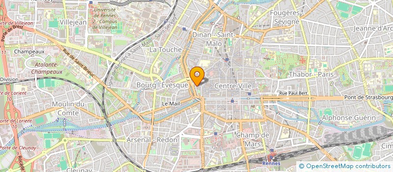 localisation de l'entreprise MADAME CLARENCE HELLO  RENNES