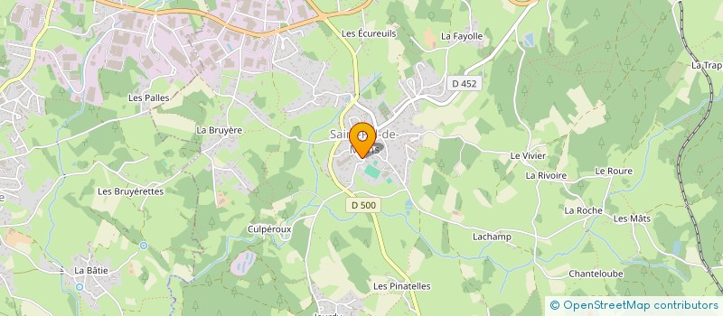 localisation de l'entreprise MADAME CLARINE VIAL  SAINT-PAL-DE-MONS