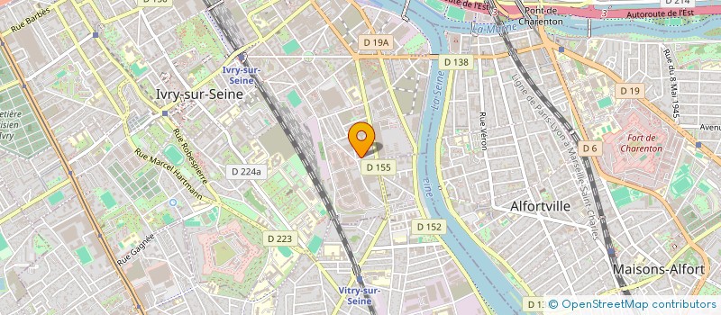 localisation de l'entreprise MADAME CLARISA-DIANA TUTEALCA  IVRY-SUR-SEINE