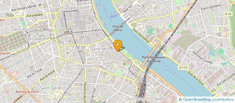 localisation de l'entreprise MADAME CLARISSA WILLIAMS  BORDEAUX