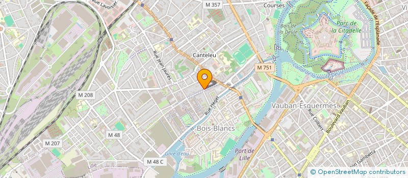 localisation de l'entreprise MADAME CLARISSE BAILLIF à LILLE