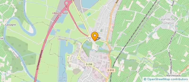 localisation de l'entreprise MADAME CLARISSE BARTHOU  LES BILLAUX