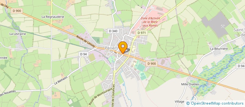 localisation de l'entreprise MADAME CLARISSE BAUTES  PERIERS