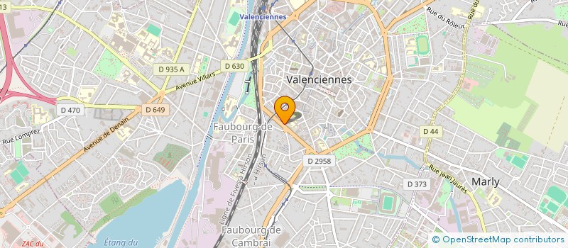 localisation de l'entreprise MADAME CLARISSE BENNELECK à VALENCIENNES