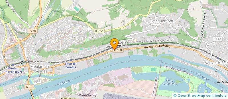 localisation de l'entreprise MADAME CLARISSE BONARO  MEULAN-EN-YVELINES