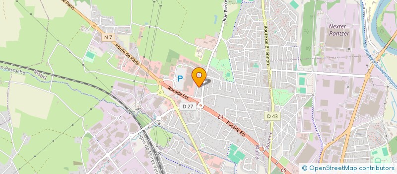 localisation de l'entreprise MADAME CLARISSE BONNETAIN  MABLY