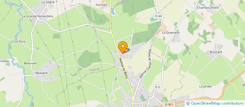 localisation de l'entreprise MADAME CLARISSE BOUVIER à DUN-LE-PALESTEL