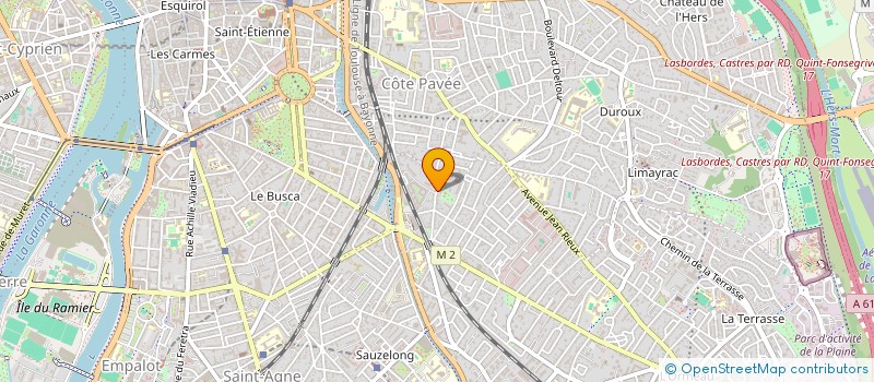 localisation de l'entreprise MADAME CLARISSE BRANCHU à TOULOUSE