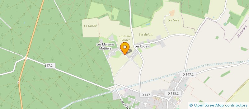 localisation de l'entreprise MADAME CLARISSE BRIERE à ABONDANT
