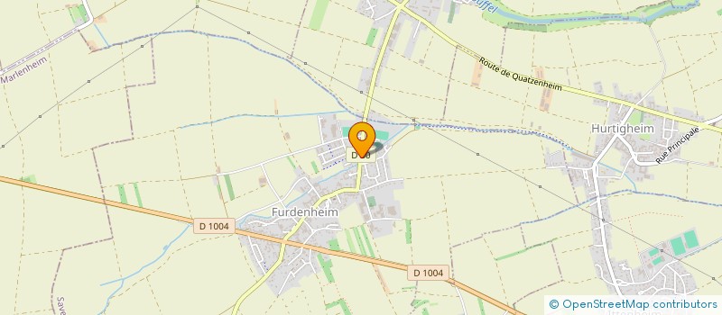 localisation de l'entreprise MADAME CLARISSE BRUCKMANN  FURDENHEIM