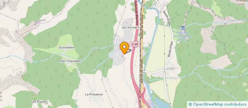 localisation de l'entreprise MADAME CLARISSE CAMPOS  SALLANCHES