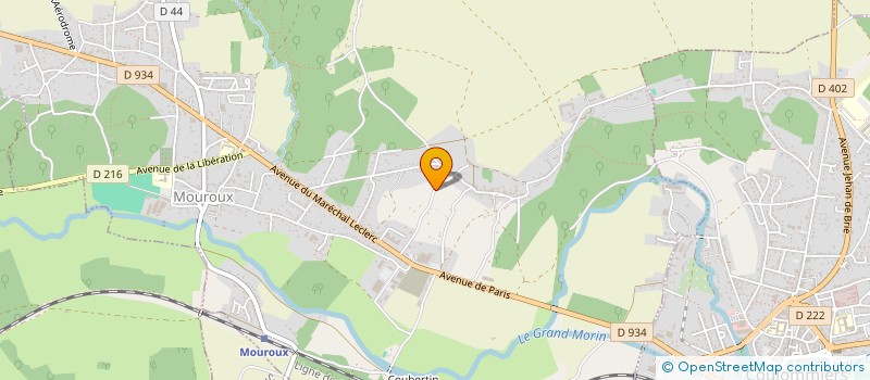 localisation de l'entreprise MADAME CLARISSE CELESTINE  MOUROUX