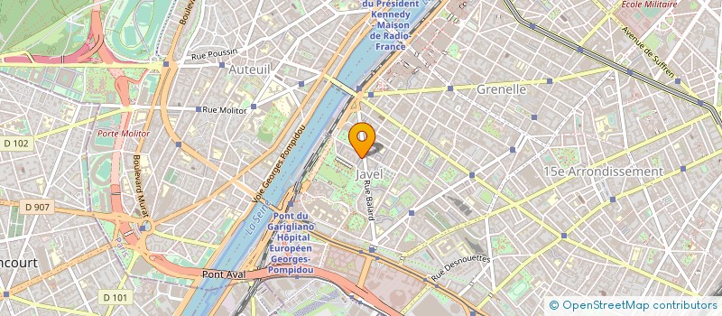 localisation de l'entreprise MADAME CLARISSE CHAINEAU  PARIS