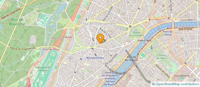 localisation de l'entreprise MADAME CLARISSE COURTIER  PARIS