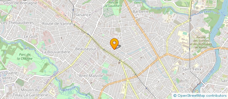 localisation de l'entreprise MADAME CLARISSE CYPERS à NANTES