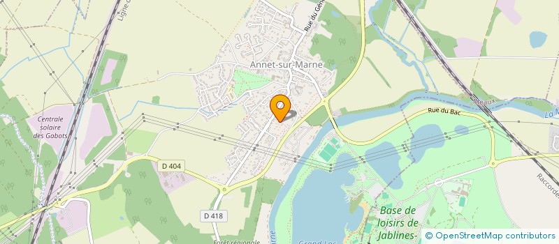 localisation de l'entreprise MADAME CLARISSE DELHAYE  ANNET-SUR-MARNE