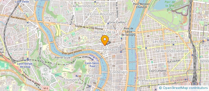 localisation de l'entreprise MADAME CLARISSE DERLY à LYON