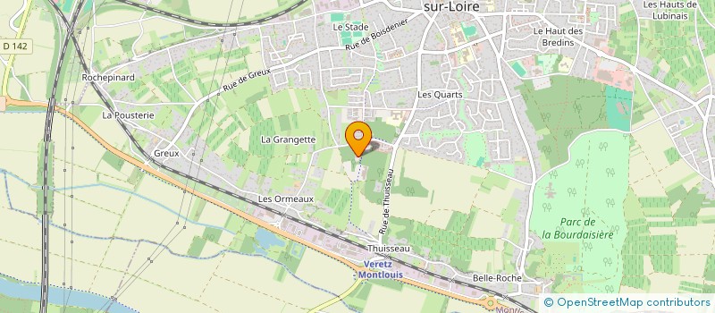 localisation de l'entreprise MADAME CLARISSE DESGRANGE à MONTLOUIS-SUR-LOIRE