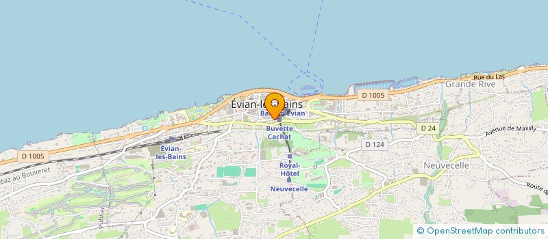 localisation de l'entreprise MADAME CLARISSE DIATTA  EVIAN-LES-BAINS