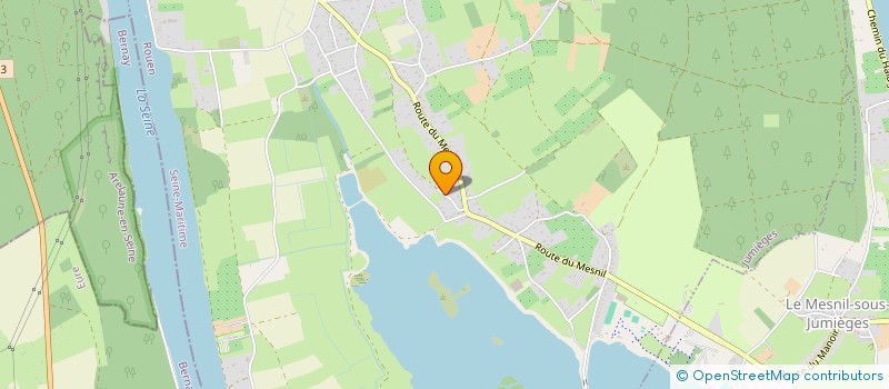 localisation de l'entreprise MADAME CLARISSE DIEULOIS  JUMIEGES