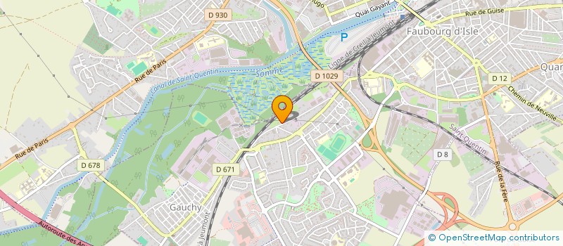 localisation de l'entreprise MADAME CLARISSE DUPIC à GAUCHY