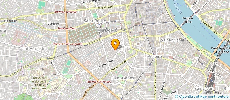 localisation de l'entreprise MADAME CLARISSE ERARD  BORDEAUX