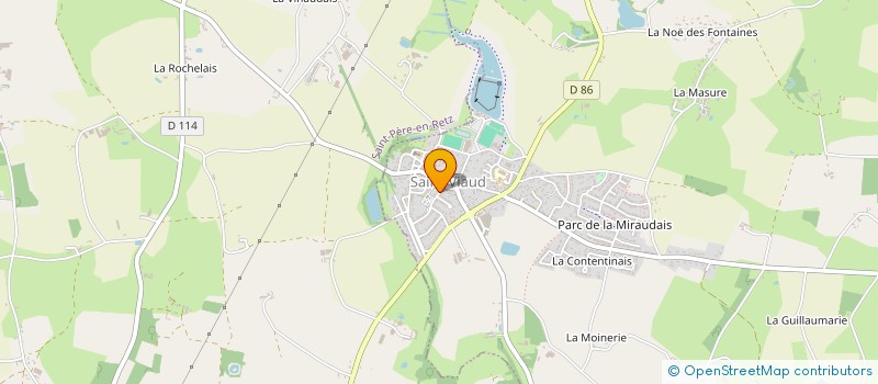 localisation de l'entreprise MADAME CLARISSE FERRE  PAIMBUF