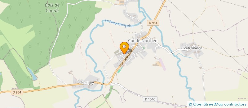 localisation de l'entreprise MADAME CLARISSE FROMHOLTZ  CONDE-NORTHEN