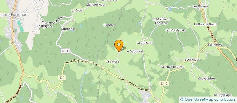 localisation de l'entreprise MADAME CLARISSE GALINON à LAGARDE-MARC-LA-TOUR
