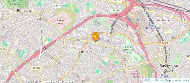 localisation de l'entreprise MADAME CLARISSE GAMPENE à MONTREUIL