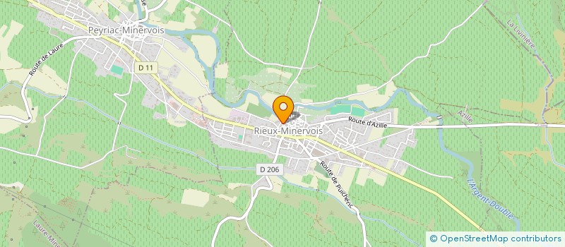 localisation de l'entreprise MADAME CLARISSE GARDEY DE SOOS  RIEUX-MINERVOIS