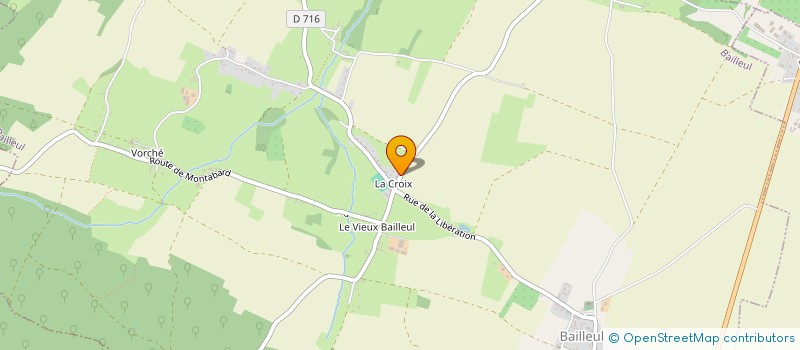 localisation de l'entreprise MADAME CLARISSE GODEFROY à GOUFFERN EN AUGE