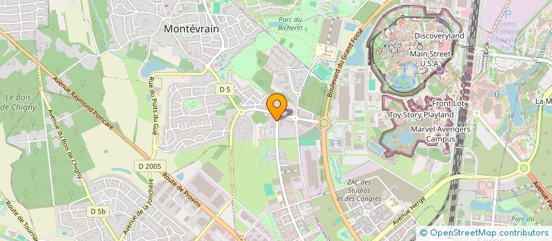 localisation de l'entreprise MADAME CLARISSE GOMA MALOMBE  PARIS