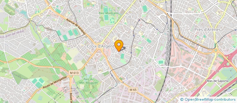 localisation de l'entreprise MADAME CLARISSE GORSE à MONTPELLIER