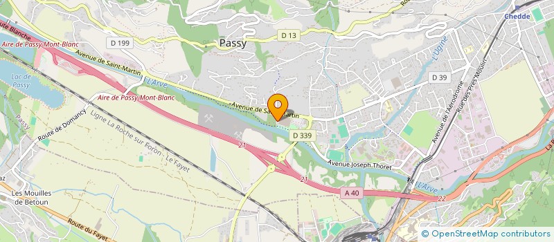 localisation de l'entreprise MADAME CLARISSE GOUSSELOT  PASSY