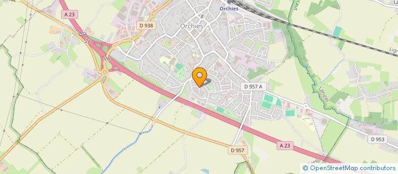 localisation de l'entreprise MADAME CLARISSE GRIMONPREZ  ORCHIES