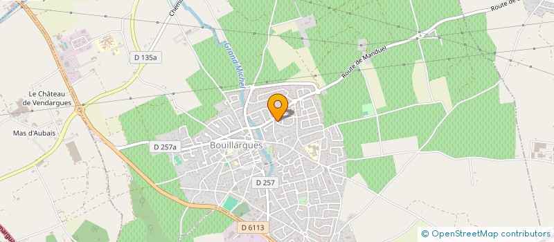 localisation de l'entreprise MADAME CLARISSE GUIHENEUF  BOUILLARGUES