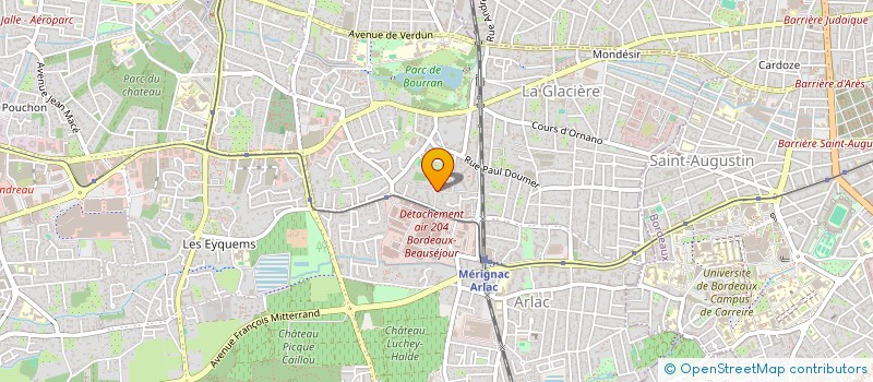 localisation de l'entreprise MADAME CLARISSE GUITSIEMOUGA à MERIGNAC