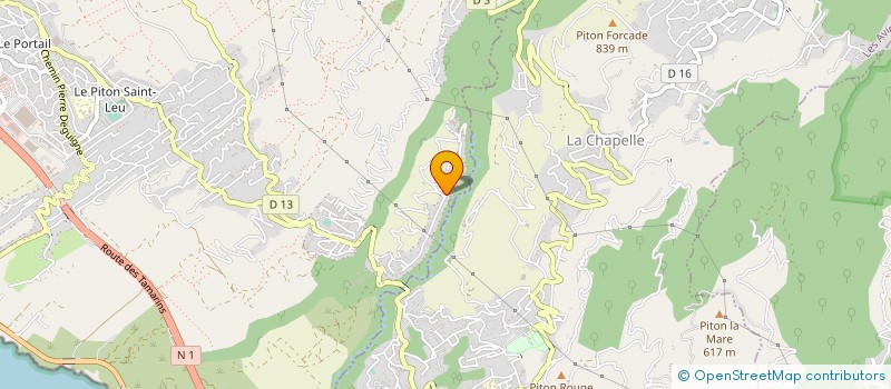 localisation de l'entreprise MADAME CLARISSE HOAREAU  SAINT-LEU
