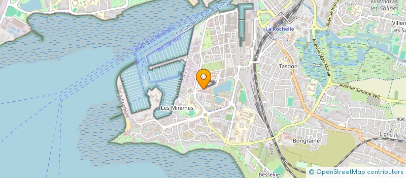 localisation de l'entreprise MADAME CLARISSE HUET à CHATELAILLON-PLAGE