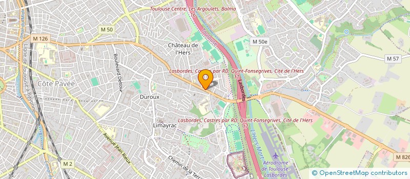 localisation de l'entreprise MADAME CLARISSE ITIER à TOULOUSE